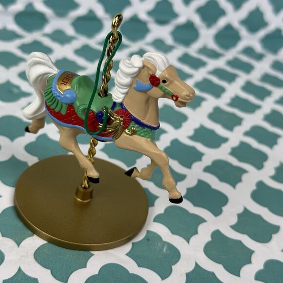 Hallmark Carousel Horse series Christmas Ornament Star And Ginger‎  2/4 1989 - Picture 14 of 16